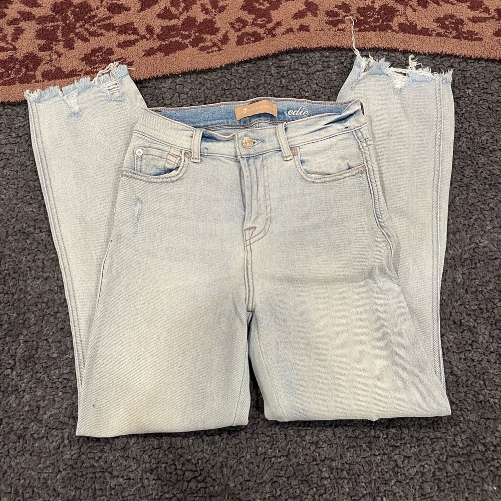 7 for all mankind Luxe Vintage Edie Jeans